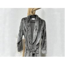 Bathrobe L-XL Grey 4478