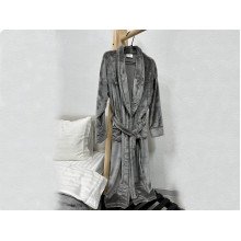Bathrobe L-XL Grey 4478