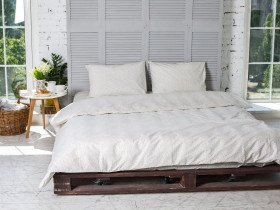 Пододеяльник Евро Ecotton Бязь Белый 40-0968