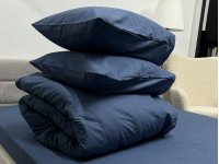 Пододеяльник Полуторный Ecotton Фланель Голубой SB-199