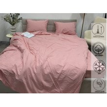 Пододеяльник Евро Ecotton Фланель Розовый SB-153
