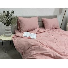 Пододеяльник Евро Ecotton Фланель Розовый SB-153