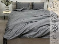 Пододеяльник Полуторный Ecotton Фланель Серый SB-148