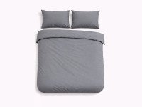 Пододеяльник Полуторный Ecotton Фланель Серый SB-148