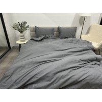 Пододеяльник Двуспальный Ecotton Фланель Серый SB-148