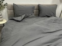 Пододеяльник Полуторный Ecotton Фланель Серый SB-148