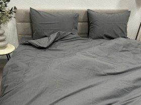 Пододеяльник Полуторный Ecotton Фланель Серый SB-148