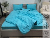 Пододеяльник Полуторный Ecotton Фланель Sky Blue SB-134