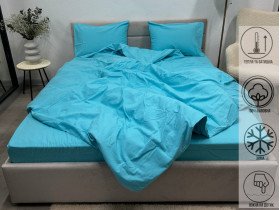 Підковдра Двоспальна Ecotton Фланель Sky Blue SB-134
