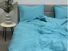 Підковдра Двоспальна Ecotton Фланель Sky Blue SB-134