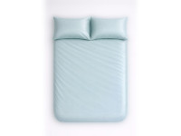 Пододеяльник 150x215 Ecotton Сатин Aqua Grey 15-5205