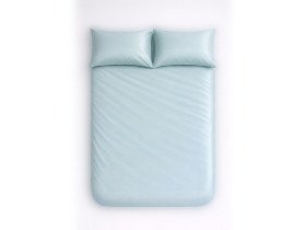 Підковдра 210x220 Ecotton Сатин Aqua Grey 15-5205