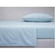 Пододеяльник 180x215 Ecotton Сатин Aqua Grey 15-5205
