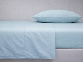 Пододеяльник 210x220 Ecotton Сатин Aqua Grey 15-5205