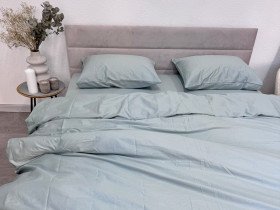 Підковдра 210x220 Ecotton Сатин Aqua Grey 15-5205