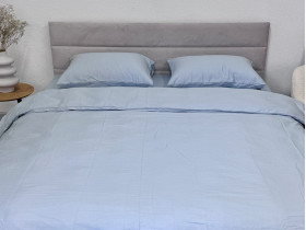 Підковдра 180x215 Ecotton Сатин Блакитний Pearl 14-4206