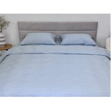 Пододеяльник 210x220 Ecotton Сатин Голубой Pearl 14-4206