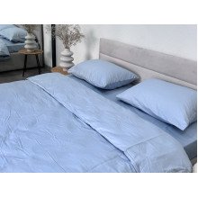 Пододеяльник 210x220 Ecotton Сатин Голубой Pearl 14-4206