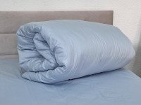Пододеяльник 150x215 Ecotton Сатин Голубой Pearl 14-4206