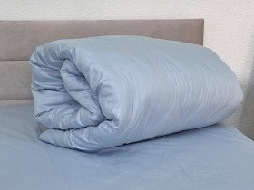 Підковдра 210x220 Ecotton Сатин Блакитний Pearl 14-4206