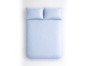 Підковдра 210x220 Ecotton Сатин Блакитний Pearl 14-4206