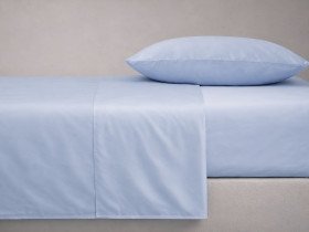 Підковдра 210x220 Ecotton Сатин Блакитний Pearl 14-4206