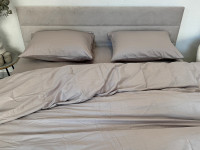 Пододеяльник 180x215 Ecotton Сатин Chateau Grey 15-4503