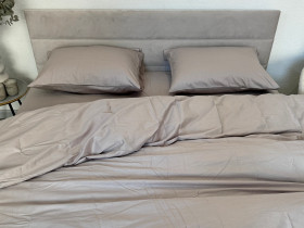Підковдра 210x220 Ecotton Сатин Chateau Grey 15-4503