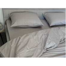 Підковдра 180x215 Ecotton Сатин Chateau Grey 15-4503