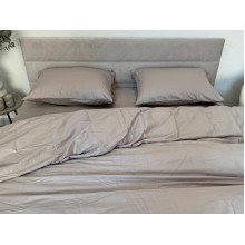 Пододеяльник 180x215 Ecotton Сатин Chateau Grey 15-4503