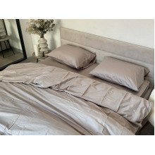 Пододеяльник 180x215 Ecotton Сатин Chateau Grey 15-4503