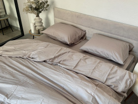 Підковдра 210x220 Ecotton Сатин Chateau Grey 15-4503
