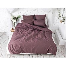 Пододеяльник 180x215 Ecotton Сатин Potting Soil 19-1218