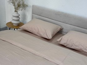 Пододеяльник 180x215 Ecotton Сатин Shifting Sand 14-1210