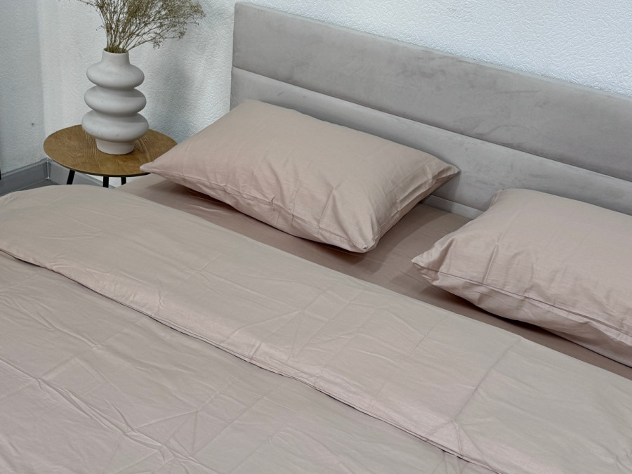 Пододеяльник 180x215 Ecotton Сатин Shifting Sand 14-1210