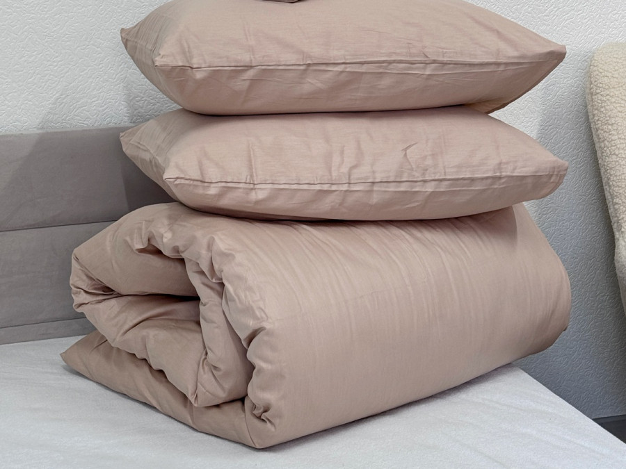 Пододеяльник 180x215 Ecotton Сатин Shifting Sand 14-1210