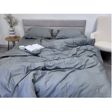 Пододеяльник 210x200 Ecotton Сатин Серый Natural 17-4402