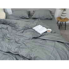 Пододеяльник 150x215 Ecotton Сатин Серый Natural 17-4402