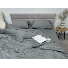 Пододеяльник 210x200 Ecotton Сатин Серый Natural 17-4402