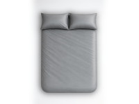Пододеяльник 150x215 Ecotton Сатин Серый Natural 17-4402