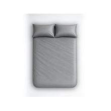 Пододеяльник 210x200 Ecotton Сатин Серый Natural 17-4402