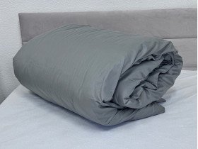 Пододеяльник 210x200 Ecotton Сатин Серый Natural 17-4402