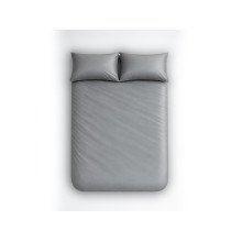 Пододеяльник 150x215 Ecotton Сатин Серый Natural 17-4402
