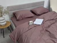 Пододеяльник 180x215 Ecotton Сатин Stucco 16-1412