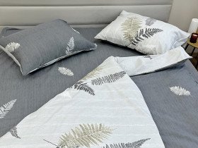 Duvet cover 150x215 satin Ecotton 21007