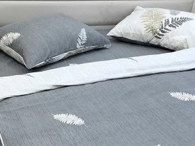 Duvet cover 150x215 satin Ecotton 21007