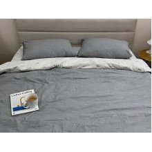 Duvet cover 150x215 satin Ecotton 21205