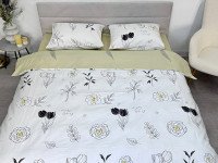 Duvet cover 150x215 satin Ecotton 24303
