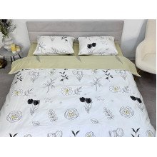 Duvet cover 150x215 satin Ecotton 24303