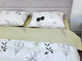 Duvet cover 150x215 satin Ecotton 24303